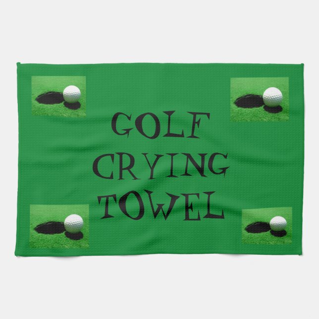 Golf Crying Towel (Horizontal)
