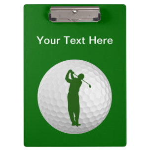 Golf Custom Clipboard