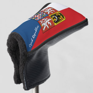 Golf Czech Republic & Flag /Czechia Golf Clubs Head Cover