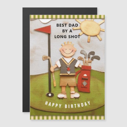 Golf Dad Birthday Cards