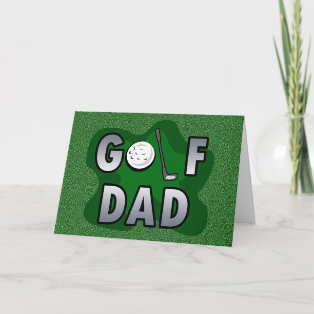 Golf Dad Card (Front)