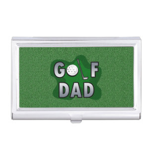 Golf Dad Club L Father's Day Business Card Holder