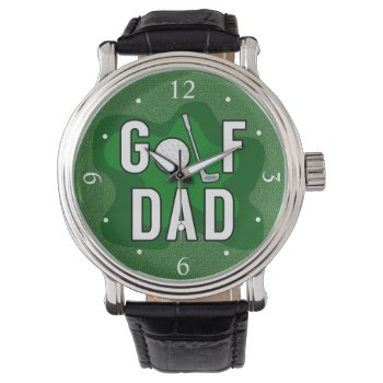 Golf Dad Club L Father's Day Watch by cutencomfy at Zazzle