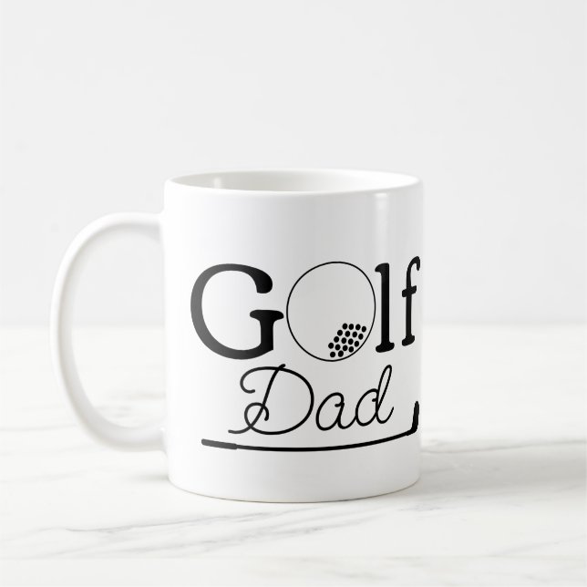 Golf dad coffee mug (Left)