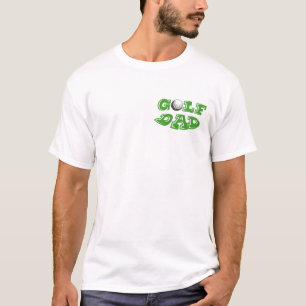 Golf Dad Father's Day Funny T-Shirt Design Graphic