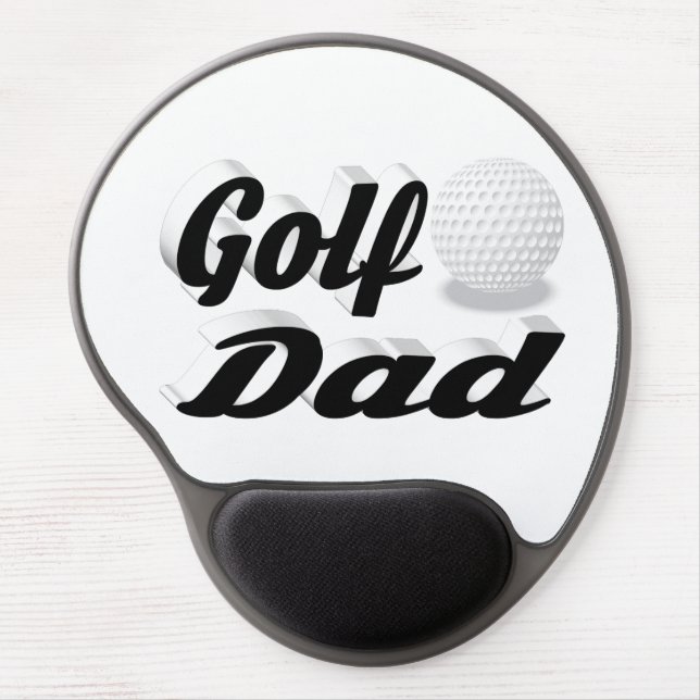 Golf Dad  Gel Mouse Pad (Front)