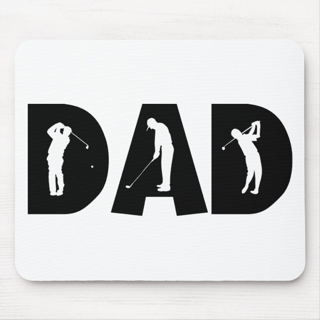 Golf Dad Gift Mouse Pad (Front)
