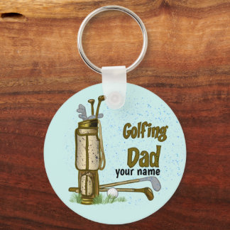 Golf Dad  keychain