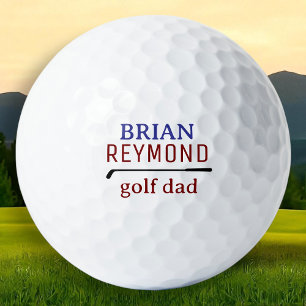 Golf Dad Name Balls