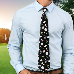 Golf Dad Neck Tie