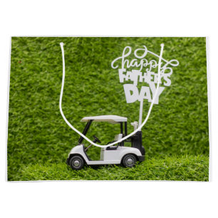 Golf Dad on Father's Day Gift for Daddy Large Gift Bag