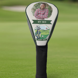 Golf Dad Personalized My Dad Photo Driver Head Cover