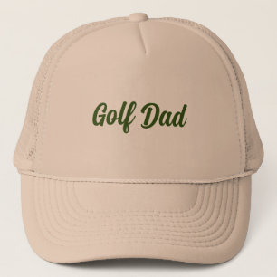 golf dad trucker hat