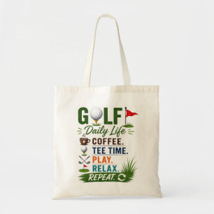 Golf Daily Forecast Tote Bag