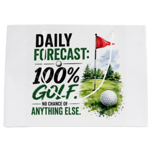Golf Daily Life Collection Large Gift Bag