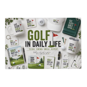 Golf Daily Life Collection Placemat