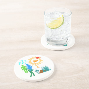 Golf Day Coaster