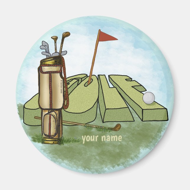 Golf Day magnet (Front)