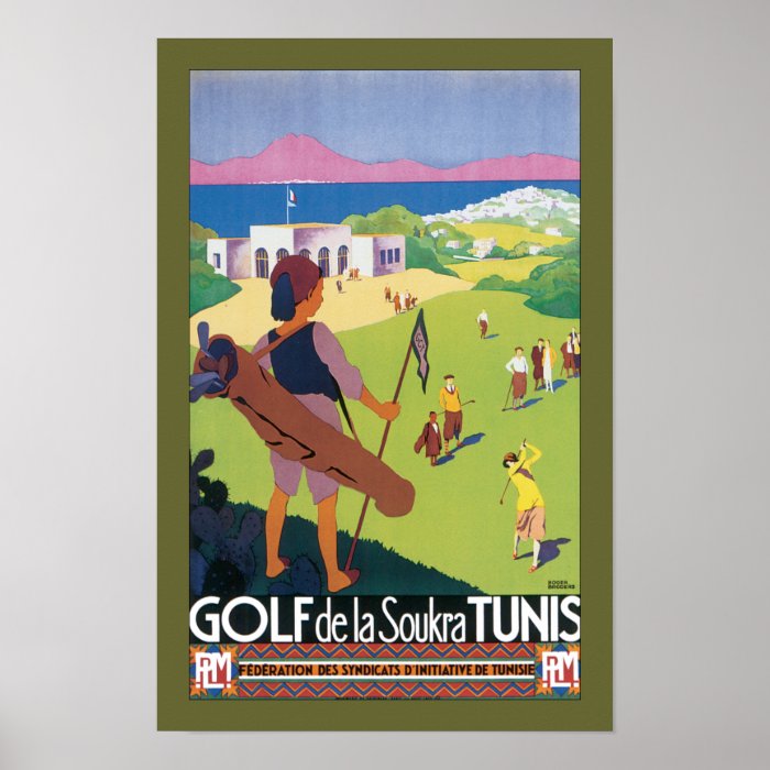 Golf de la Soukra Tunis Poster