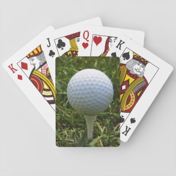 Golf Deck Of Cards by Sidelinedesigns at Zazzle