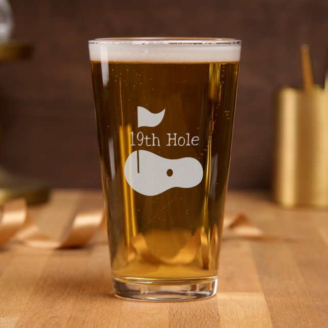 Golf Design Etched Glassware (Party)