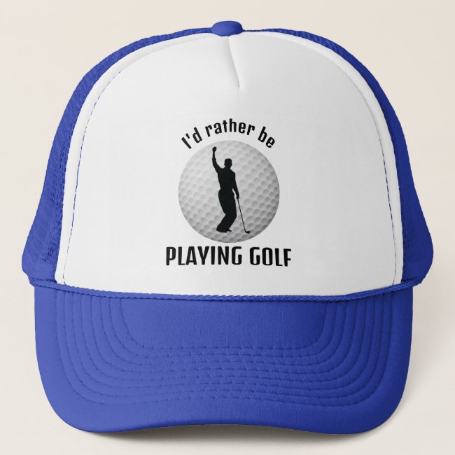 Golf Design Hat