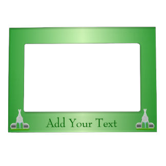 Golf Design Magnetic Photo Frame