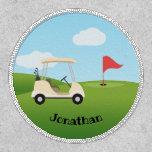 Golf Design Patch at Zazzle