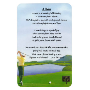 Golf, Funny Golf Gifts for Men and Women, Picture Framed Poem