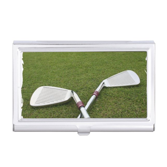Golf Designs Case For Business Cards (Front)