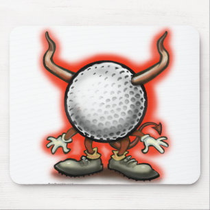 Golf Devil Mouse Pad