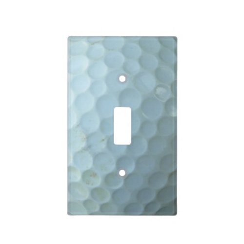 Golf Dimples White Ball Light Switch Cover