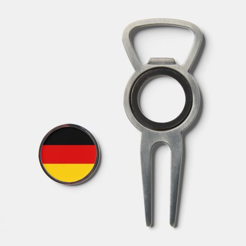 Golf Divot Tool with Flag of Germany