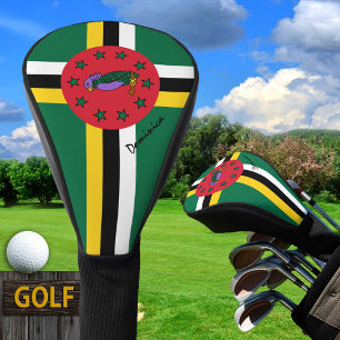 Golf Dominica & Dominica Flag / Golf Clubs Covers