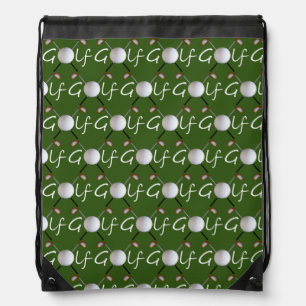 Golf Drawstring Backpack