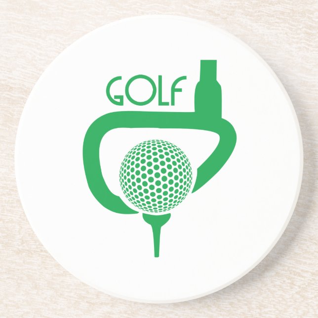 Golf Drink Coaster (Front)