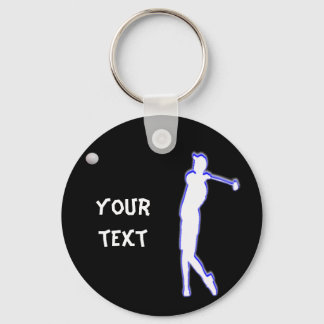 Golf Drive Keychain