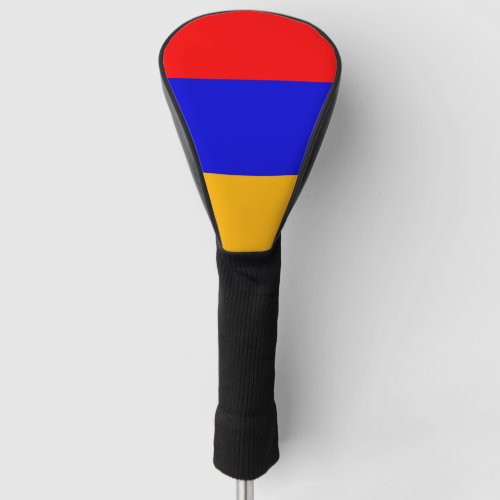 Golf Driver Cover with Flag of Armenia