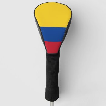 Golf Driver Cover With Flag Of Colombia by AllFlags at Zazzle