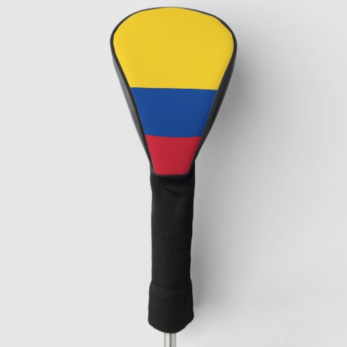 Golf Driver Cover with Flag of Colombia