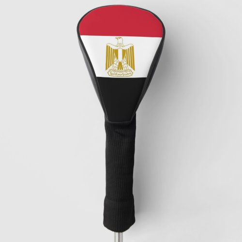 Golf Driver Cover with Flag of Egypt