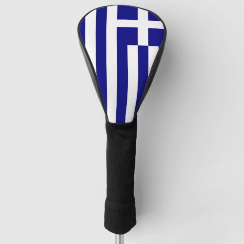 Golf Driver Cover with Flag of Greece