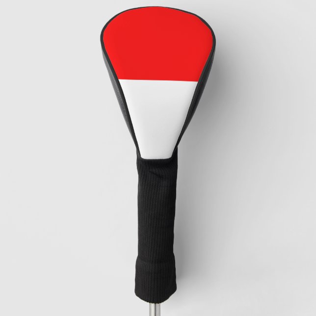 Golf Driver Cover with Flag of Indonesia (Front)