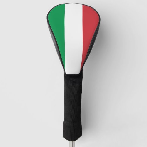 Golf Driver Cover with Flag of Italy