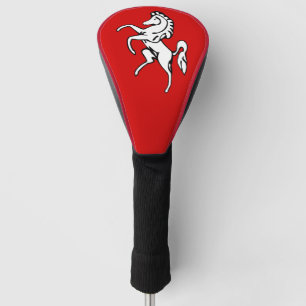 Golf Driver Cover with Flag of Kent County