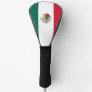 Golf Driver Cover with Flag of Mexico