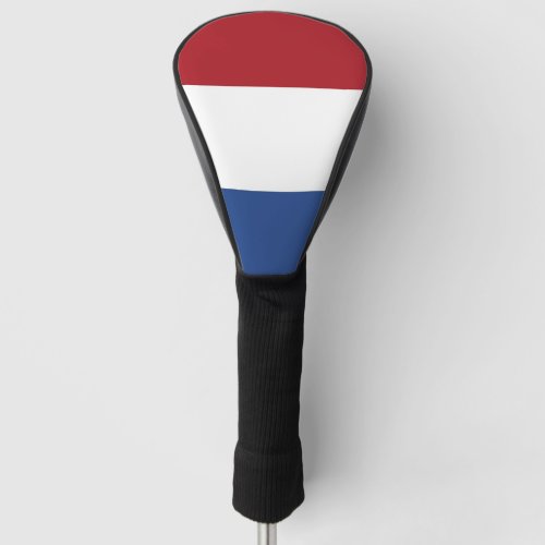 Golf Driver Cover with Flag of Netherlands