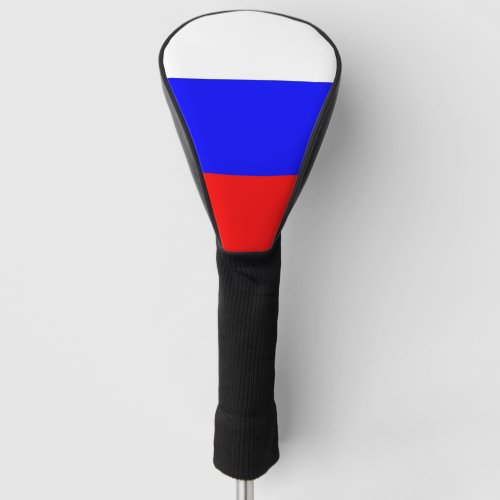 Golf Driver Cover with Flag of Russia