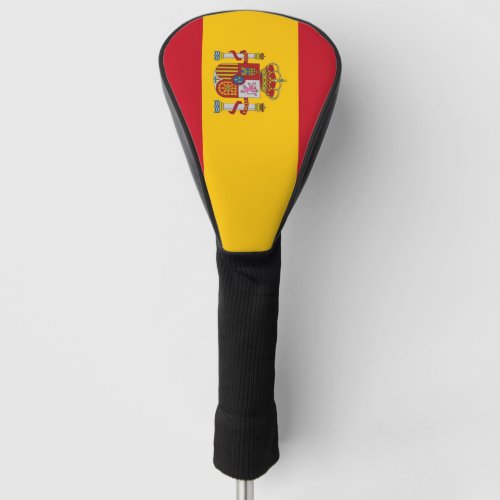 Golf Driver Cover with Flag of Spain