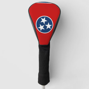 Golf Driver Cover with Flag of Tennessee, USA